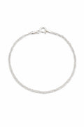 Pulseira Prata 925 Feminina Singapura 18cm 1,1g