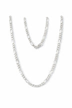 Corrente Prata 925 Masculino Elo 3x1 55cm 0,5cm 17,8g