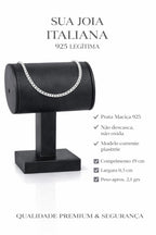 Pulseira Prata 925 Masculino Piastrine 19cm 2,1grs